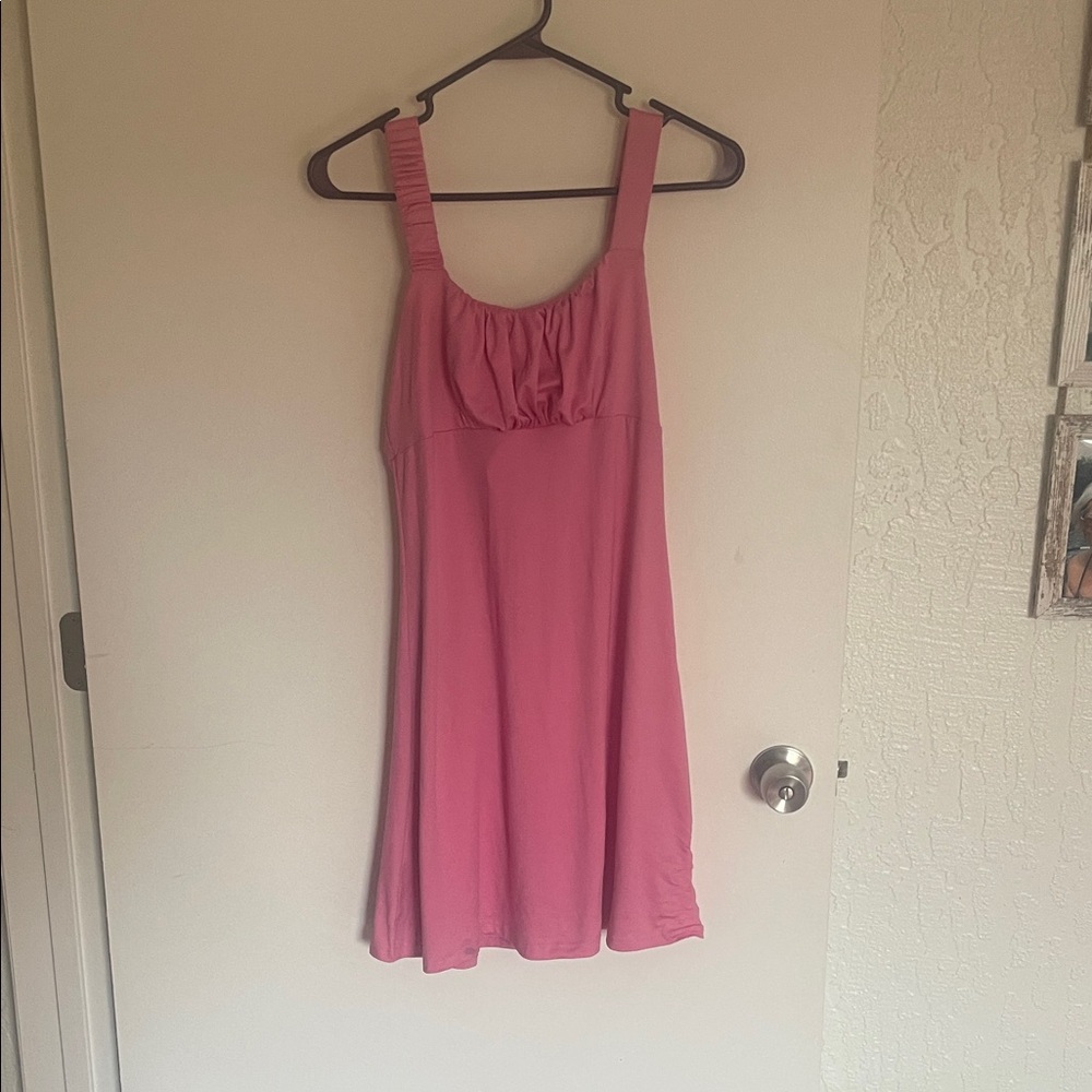 Pink Sleeveless Dress